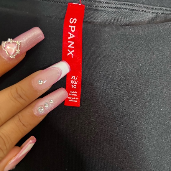 SPANX Black High-Rise Slit Full Tommy Compression - Picture 7 of 12